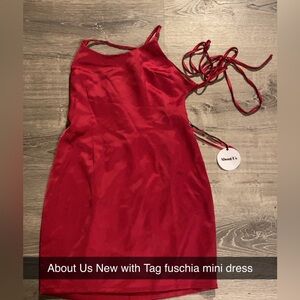 Fuchsia Mini Dress